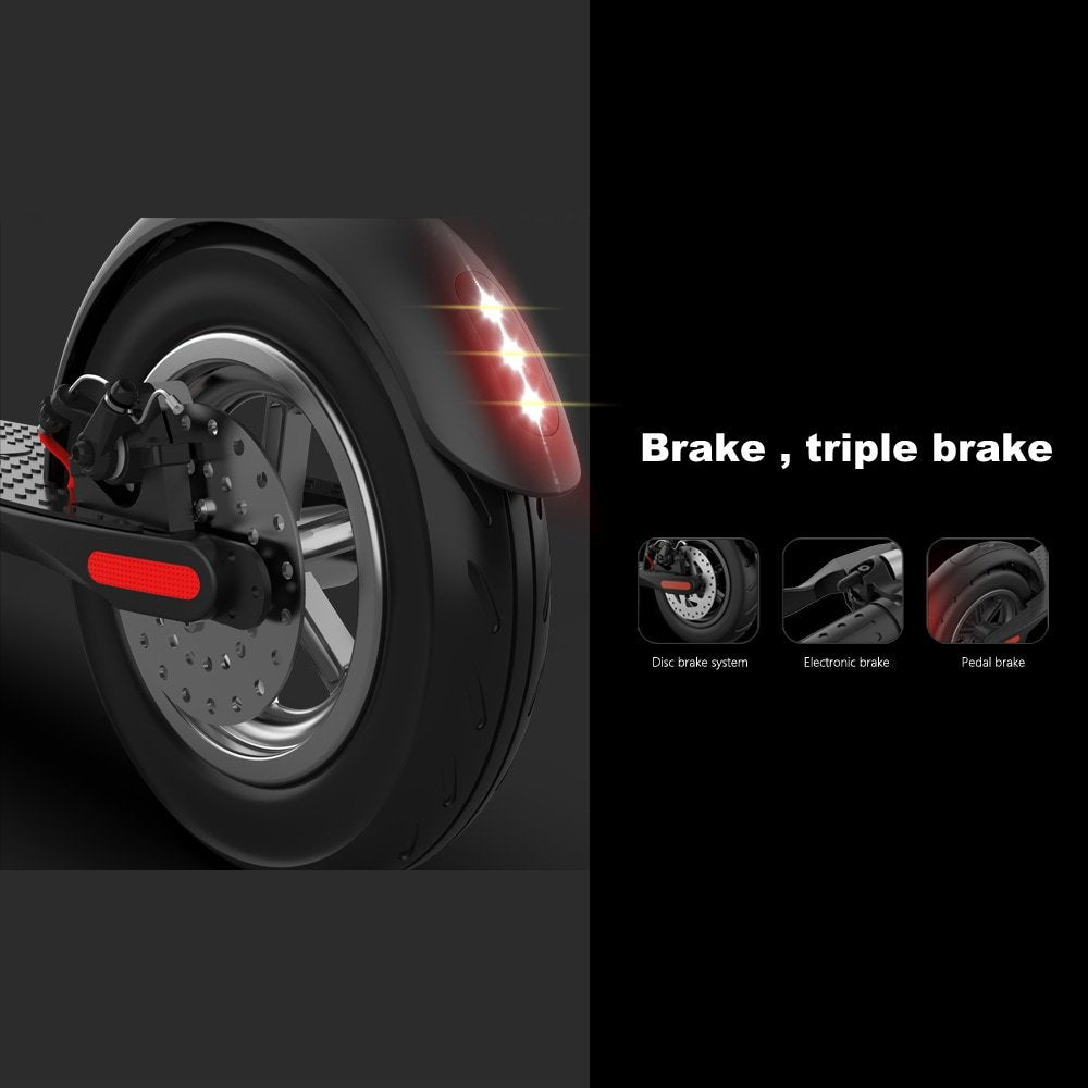 CruzaVolt Urban X1 350W Folding Electric Scooter with LED Display