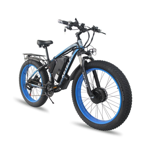 Ketteles K800 Full Alloy Electric Mountain Bike 48V 21Ah 21-Speed