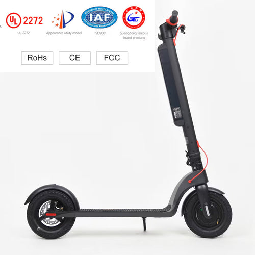 CruzaVolt Urban X1 350W Folding Electric Scooter with LED Display