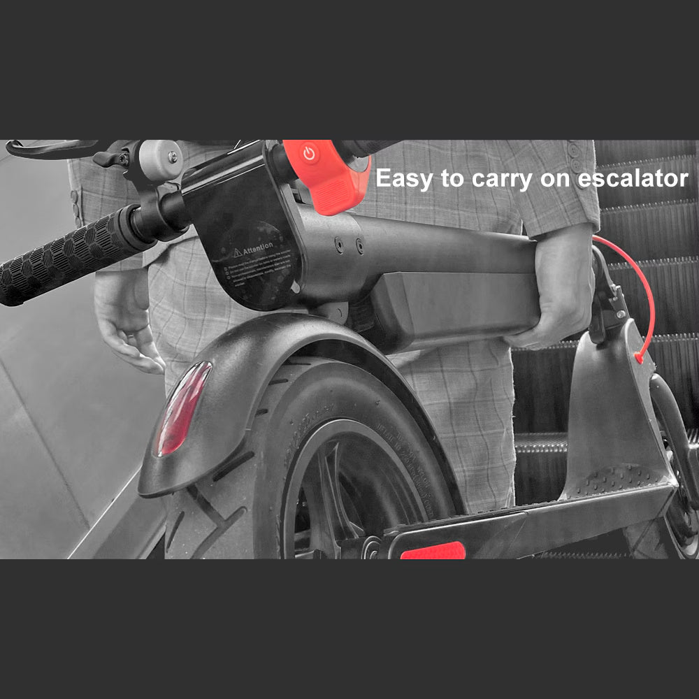 CruzaVolt Urban X1 350W Folding Electric Scooter with LED Display