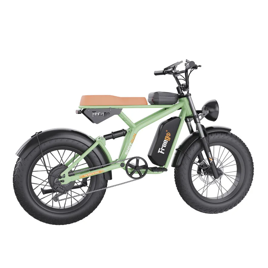 1400W Fat Tire Off-Road Electric Bike — 7-Speed, All-Terrain Beast