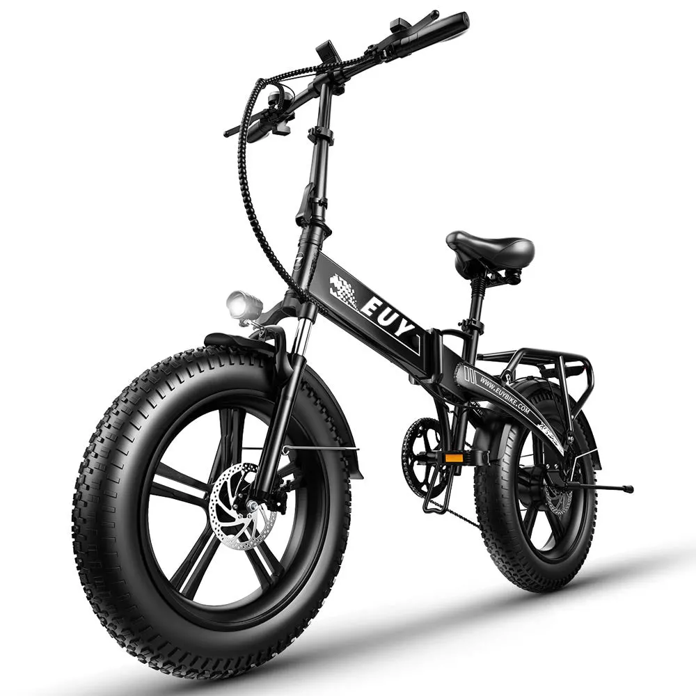 750W Fat Tire Electric Bike — Samsung 48V Battery, All-Terrain eBike