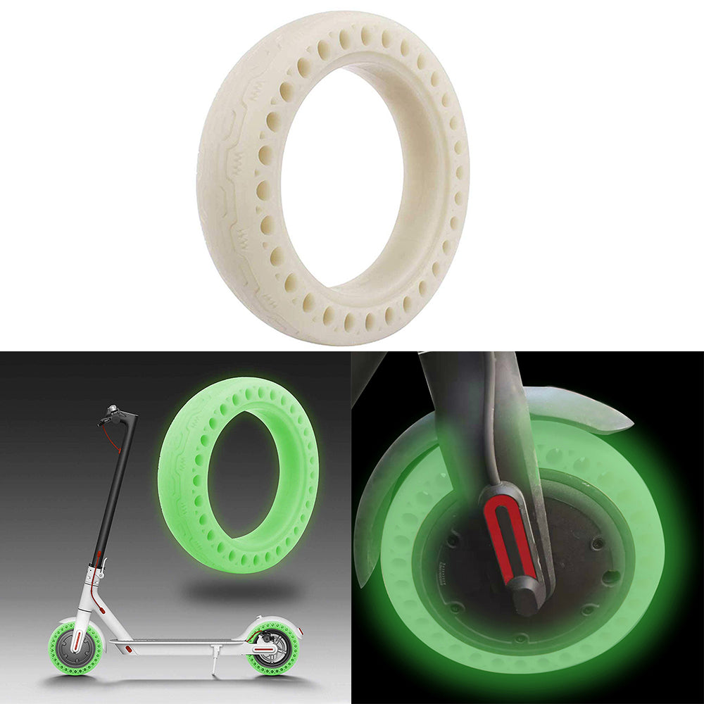 Fluorescent Green Solid Tire for Electric Scooters