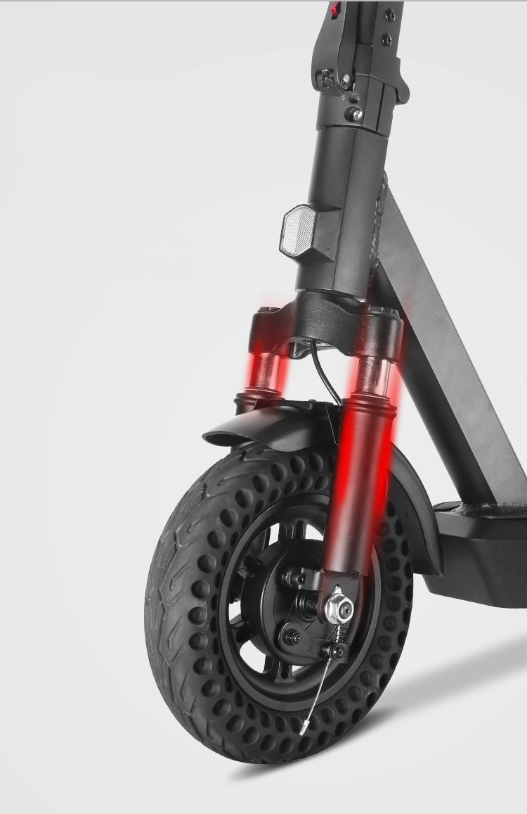 10-Inch Folding Electric Scooter with Removable Battery