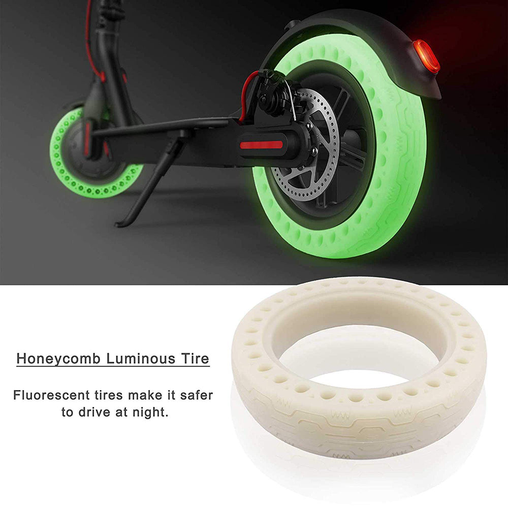 Fluorescent Green Solid Tire for Electric Scooters