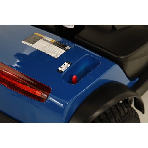 Compact Outdoor Mobility Scooter with Windshield