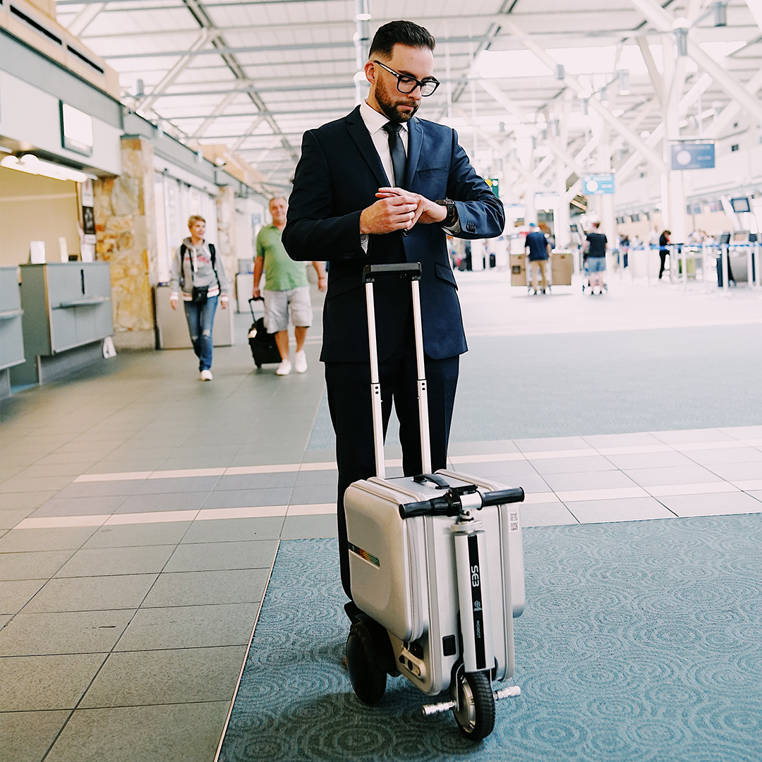 Smart Electric Rideable Suitcase Scooter